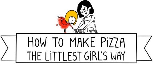 The littlest girl's pizza recipe